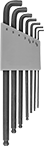 Image of Product. Front orientation. L-Keys. Stubby Easy-Align Ball-Tip L-Key Sets.