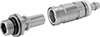 Minimal-Spill Quick-Disconnect Hose Couplings for Coolant