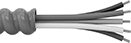 Image of Product. Side1 orientation. Fire Alarm Cable. Armored Fire Alarm Cable , Unshielded.
