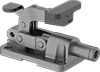 Compact Push Toggle Clamps with Locking Handle