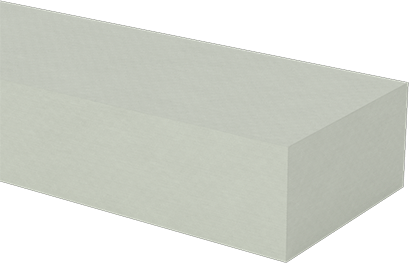 Image of Product. Front orientation. Ultra-High-Temperature Arc-Resistant Garolite G-7 Bar, 1-1/2" x 24" x 3/4".
