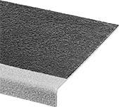 Image of Product. Front orientation. Stair Tread Covers. Style G.