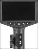 Image of Product. Digital Display. Front orientation. Digital Display. Multi-Camera Video-Recording Borescopes with Built-In Monitor , Knob Adjustment.