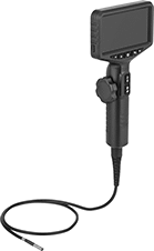 Image of Product. Front orientation. Knob Adjustment. Multi-Camera Video-Recording Borescopes with Built-In Monitor .