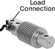 Image of Product. Front orientation. Contains Annotated. Load Cells. Ready-to-Use Tension and Compression Force Sensors, Cylinder.