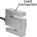 Image of Product. Front orientation. Contains Annotated. Load Cells. Ready-to-Use Tension and Compression Force Sensors, S-Shape.