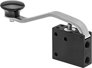 Image of Product. Front orientation. Directional Control Valves. Two-Action Air Directional Control Valves , Style A.