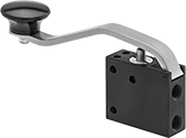 Image of Product. Front orientation. Directional Control Valves. Single-Action Air Directional Control Valves, Style B.