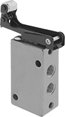 Image of Product. Front orientation. Directional Control Valves. Two-Speed Two-Action Mechanically Operated Air Directional Control Valves, Style C.