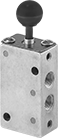 Image of Product. Front orientation. Directional Control Valves. Two-Speed Two-Action Air Directional Control Valves, Style C.