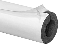 Image of Product. Front orientation. Pipe Insulation. Chemical-Resistant Cellular Glass Pipe Insulation, Slit Tubes.