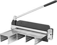 Image of Product. Front orientation. Rubber Cutters. Manual Rubber Cutters, 14" Cut Length.