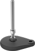 Stay-Put Swivel Leveling Mounts with Threaded Stud and Offset Hole
