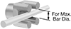Machinable-Hub Bar Knobs