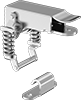 Corner-Mount Tight-Hold Draw Latches