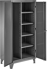 Image of Product. Front orientation. Cabinets. Extra Heavy Duty Compartmented Shelf Cabinets.