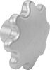 Unthreaded-Hole Knobs