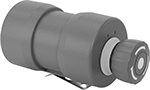 Image of Product. Front orientation. Emergency Stop Switches. Wireless Push-Button-Actuator Emergency Stop Switches, Style B.