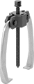 Image of Product. Top orientation. Gear and Bearing Pullers. Quick-Hold External-Grip Gear and Bearing Pullers , Two Jaws with Tips on One End, Spring-Loaded Control.