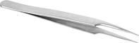Image of Specification. Offset Pointed Tips. Front orientation. ZoomedIn view. Tweezers. Tweezers Sets.