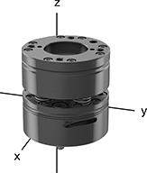 Image of Product. Front orientation. Contains Annotated. Gripper Compensation Devices. Robot-Ready Gripper Compensation Devices.