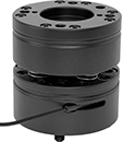 Image of System. Shown Installed on Universal Compensation Device. Front orientation. Proximity Sensors.
