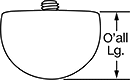 Image of Attribute. Front orientation. Contains Annotated. Large Diameter Probe Styli.