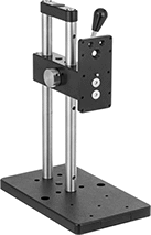 Image of Product. Front orientation. Force Gauge Stands. High-Accuracy Tension and Compression Digital Force Gauges, Lever Handle.