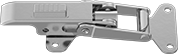 Image of Product. Front orientation. Draw Latches. Adjustable-Grip Draw Latches with Safety Catch, Style B.