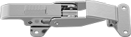 Image of Product. Front orientation. Draw Latches. Adjustable-Grip Draw Latches with Safety Catch, Style D.