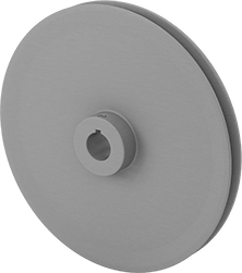 Image of Product. Front orientation. Heavy Duty V-Belt Drive Pulley, for 4L, A, Ax and 5L, B, BX Belts, 10.75" OD, for 1-1/8" Shaft.