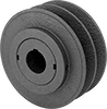 Adjustable-Pitch V-Belt Drive Pulleys