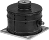 Shock-Absorbing Air Spring Vibration-Damping Mounts