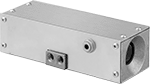 Image of Product. Front orientation. Directional Control Valves. Two-Hand Two-Action Air Directional Control Valves.