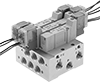 Modular Air Directional Control Valves with Air Manifolds