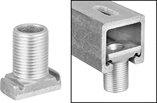 Image of Product. Front orientation. Contains Inset. Strut Channel Framing and Fittings. Strut Channel Nuts with Hollow Stud.