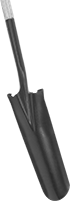 Image of Product. Front orientation. ZoomedIn view. Shovels. Spades, Style B.