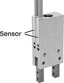 Image of ProductInUse. Front orientation. Contains Annotated. Proximity Sensors. Angular Air-Powered Pick-and-Place Grippers.