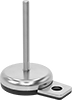 Stay-Put Swivel Leveling Mounts with Threaded Stud and Offset Hole