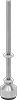 Vibration-Damping Swivel Leveling Mounts with Threaded Stud