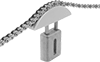 Channel-Guided Roller Chain Tensioners