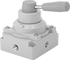 Two-Action Air Directional Control Valves with Full Shut-Off