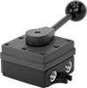 Two-Action Air Directional Control Valves with Exhausting Shut-Off