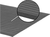 Image of Product. Front orientation. Contains Inset. Floor Mats. Antifatigue Floor Mats, Style C.