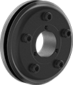 Image of Product. Front orientation. Flexible Shaft Couplings. High-Misalignment Tire Couplings, Hubs.
