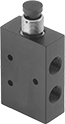 Image of Product. Front orientation. Directional Control Valves. Two-Speed Two-Action Air Directional Control Valves, Style P.