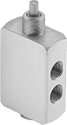 Image of Product. Front orientation. Directional Control Valves. Two-Speed Two-Action Air Directional Control Valves, Style R.