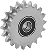 Idler Sprockets for Double-Strand ANSI Roller Chain