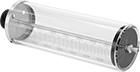 Image of Product. Front orientation. Syringes. Large-Capacity Plastic Syringes.