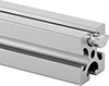 Image of ProductInUse. Front orientation. Locking-Slotted Framing and Fittings. Heavy Duty Locking-Slotted Framing and Fittings, End-Feed.